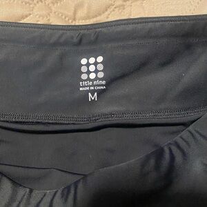 Title Nine Women's Black Athletic Shorts